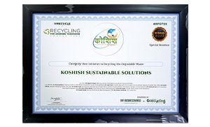 Best Initiative in Recycling Biodegradable Waste -2022