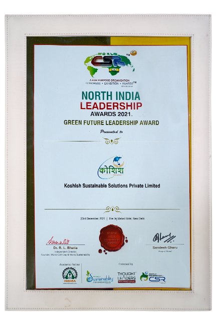 CSR Green Future Leadership Award 2021