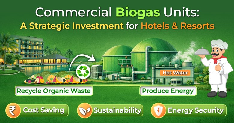 Commercial Biogas Units: A Strategic Investment for Hotels and Resorts