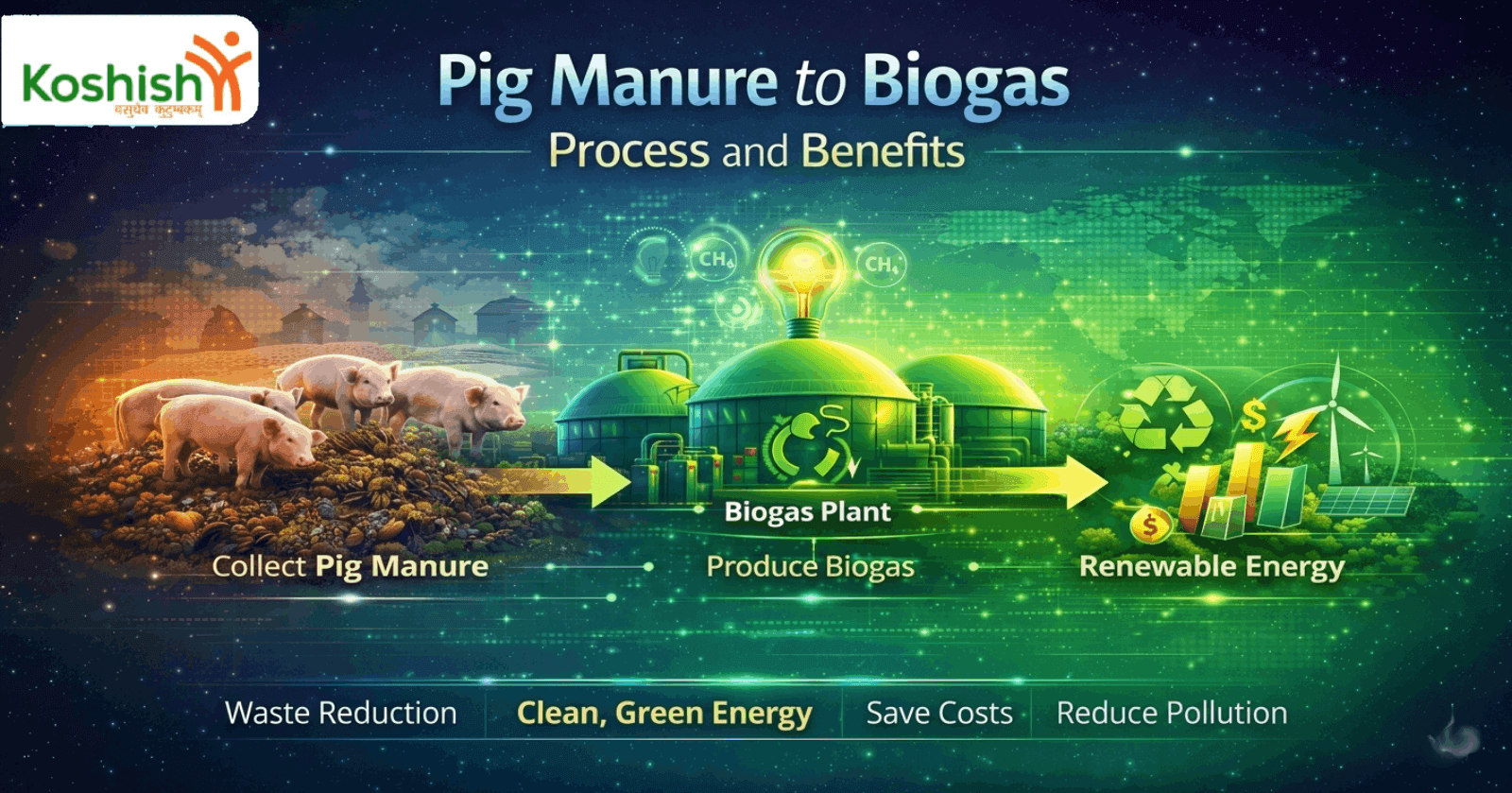 Manure to Biogas