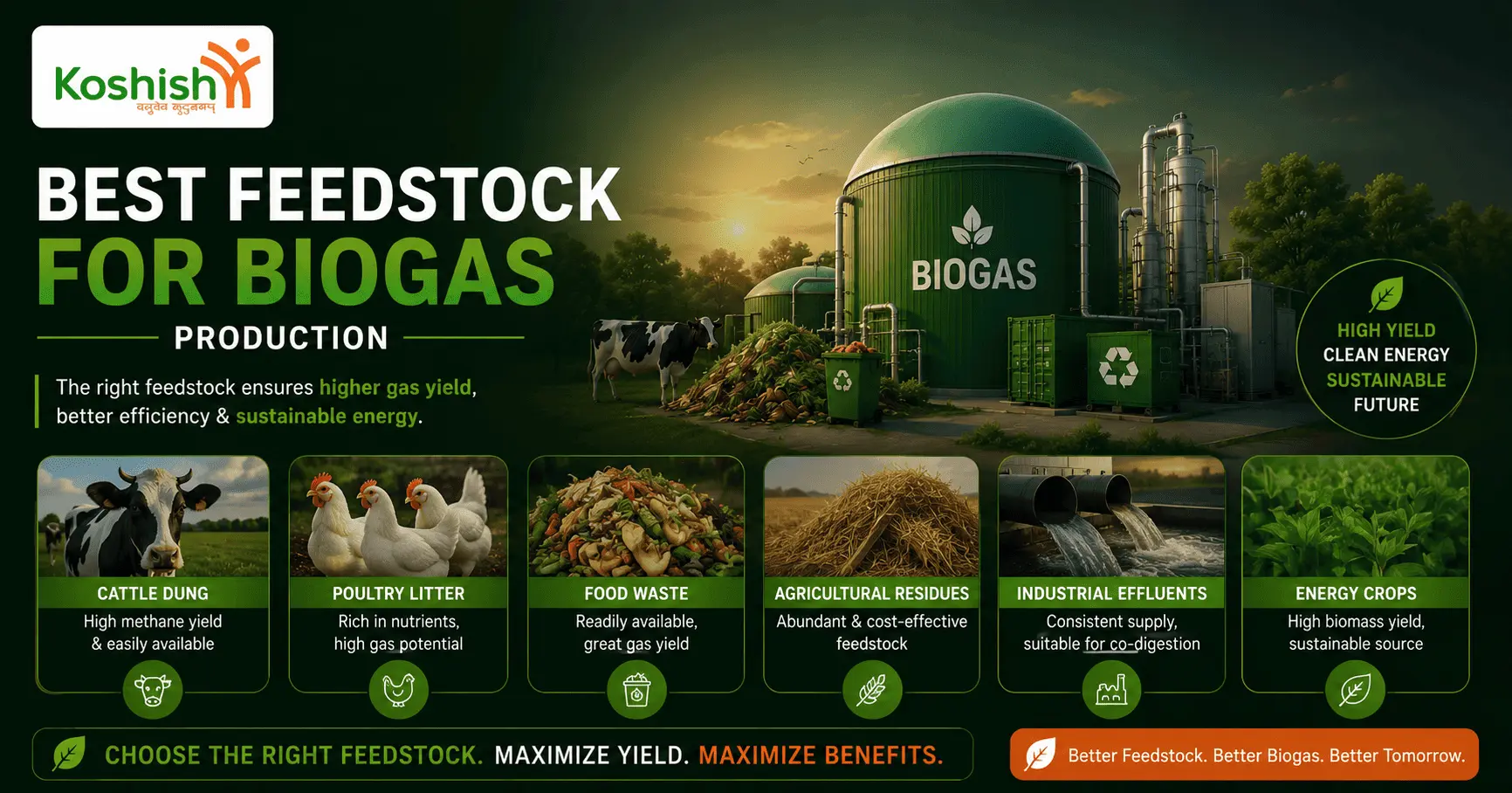 commercial biogas production