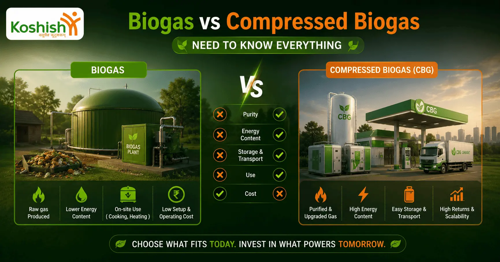 Compressed Biogas
