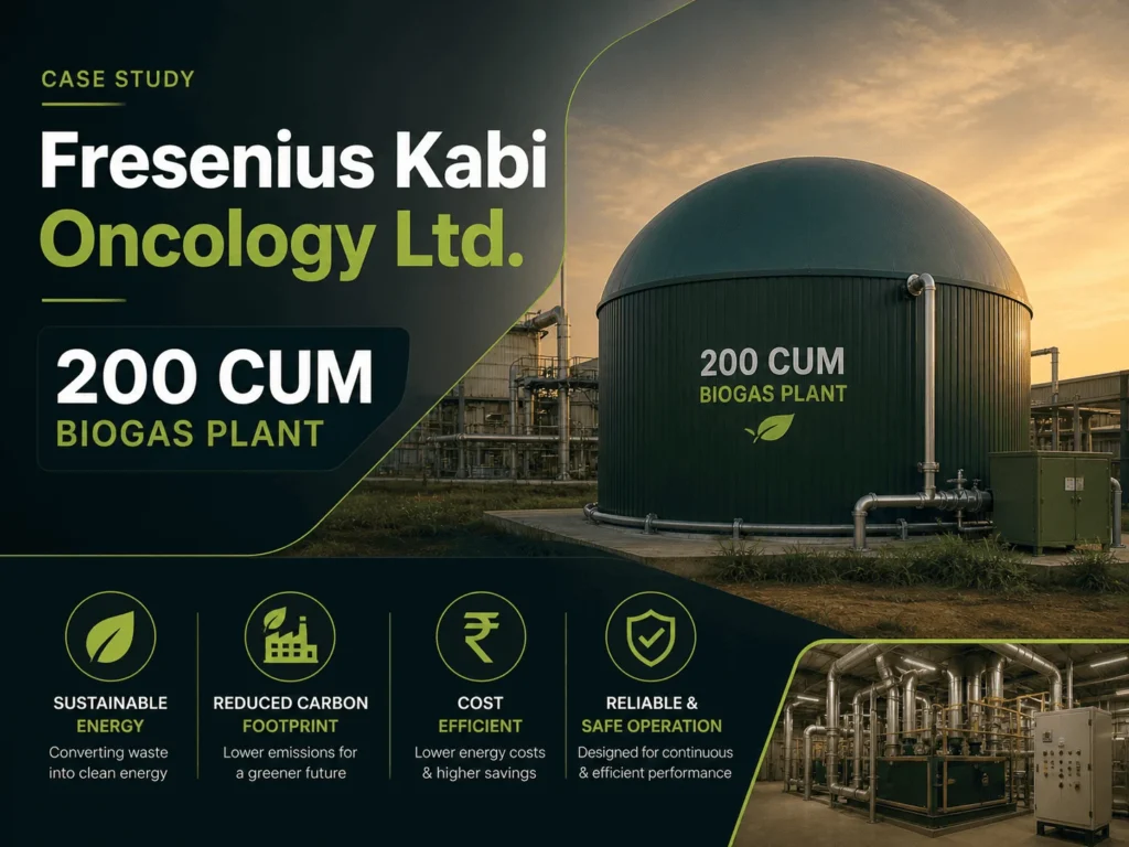 200 CUM Biogas Plants