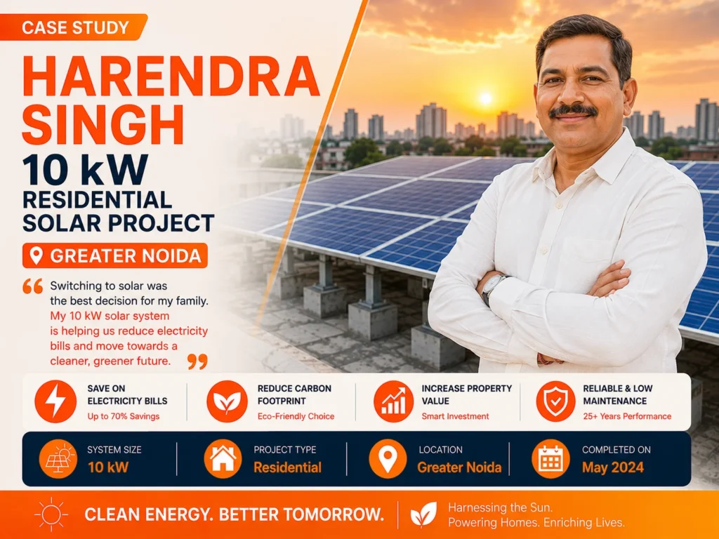 10 kW Solar plant