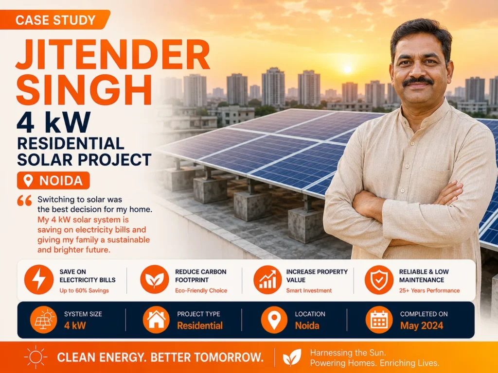 4 kW, Solar Plant