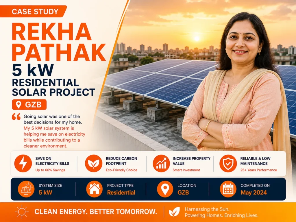 5 kW, Solar Plant