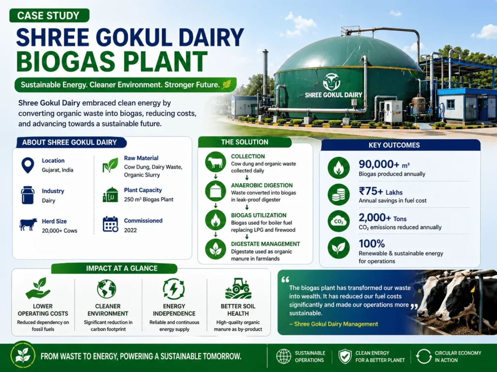 40 CUM Biogas Plant