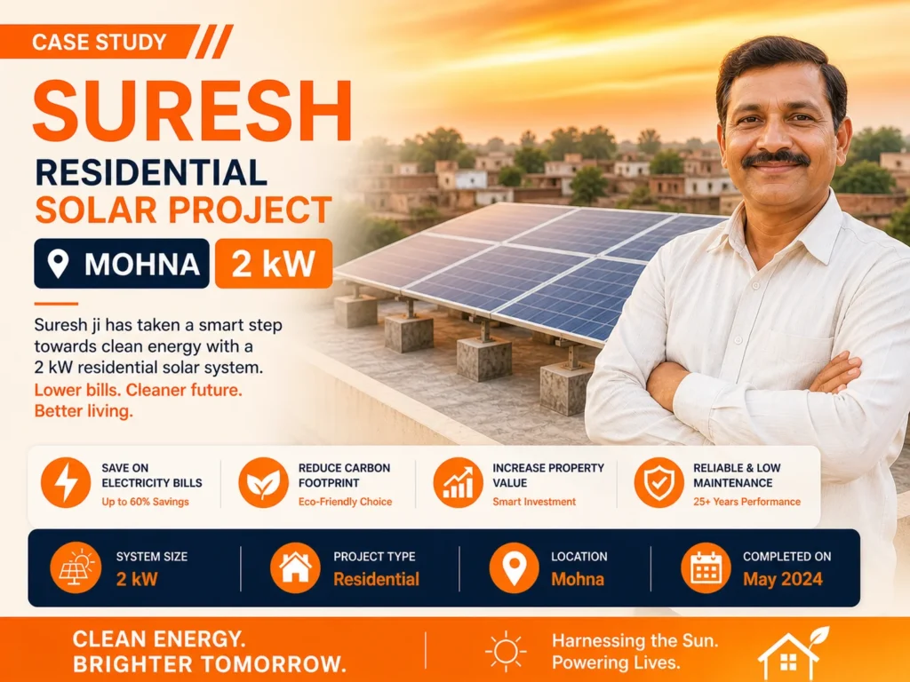 2 kW, Solar Plant