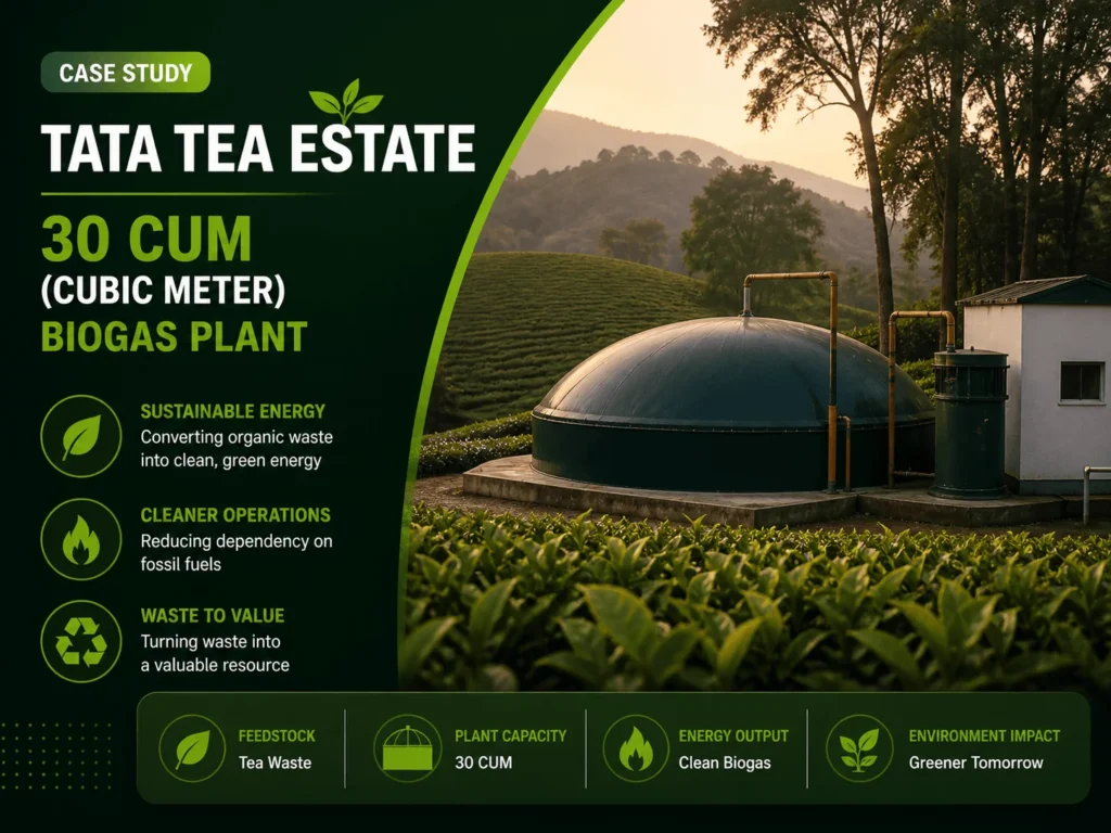 30 CUM Biogas Plant