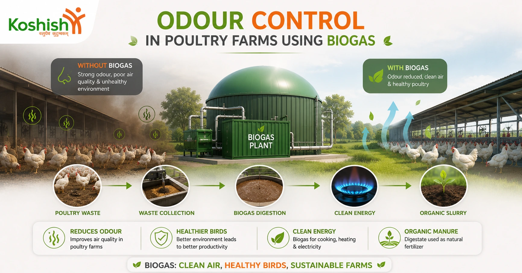 Commercial Biogas Plant
