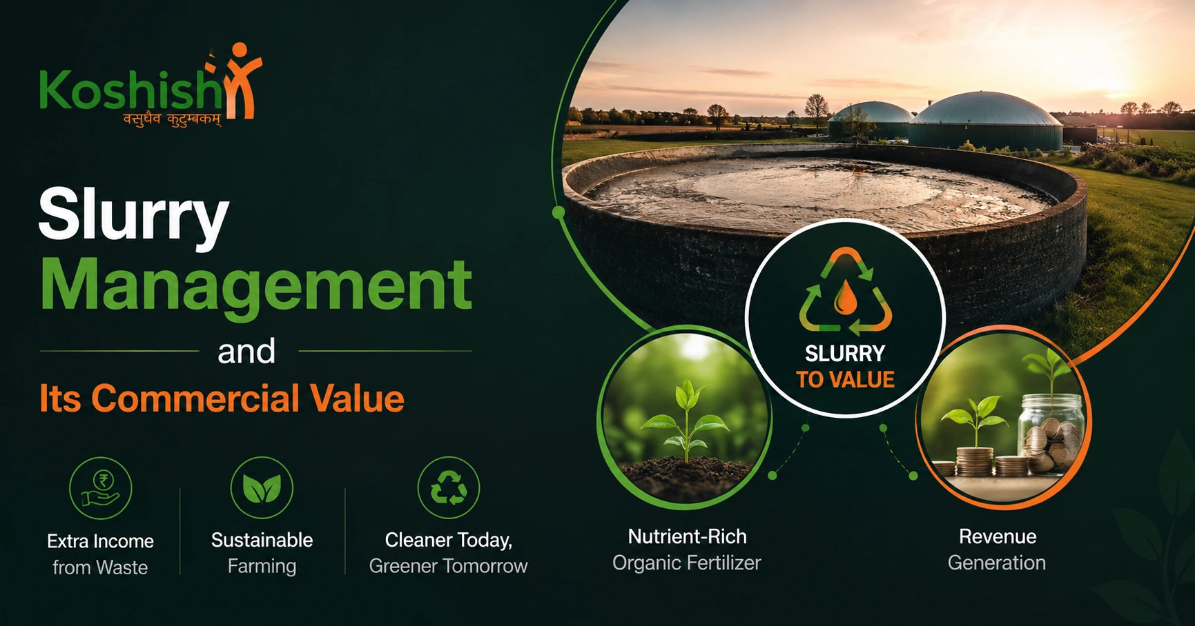 biogas slurry management
