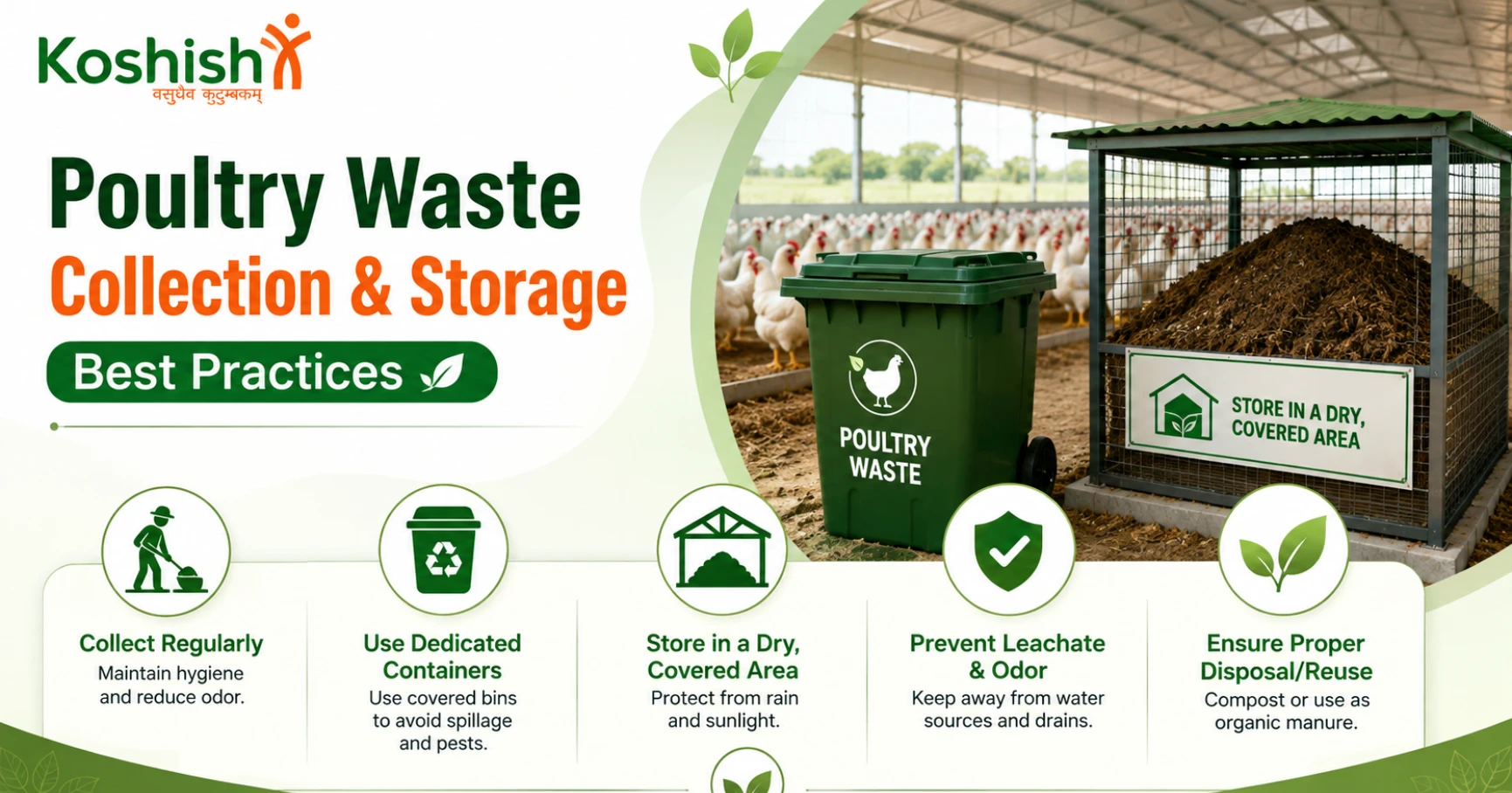 Poultry Waste Collection & Storage Best Practices